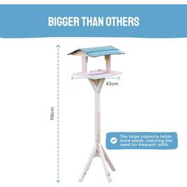 Kingfisher Wooden Garden Bird Table